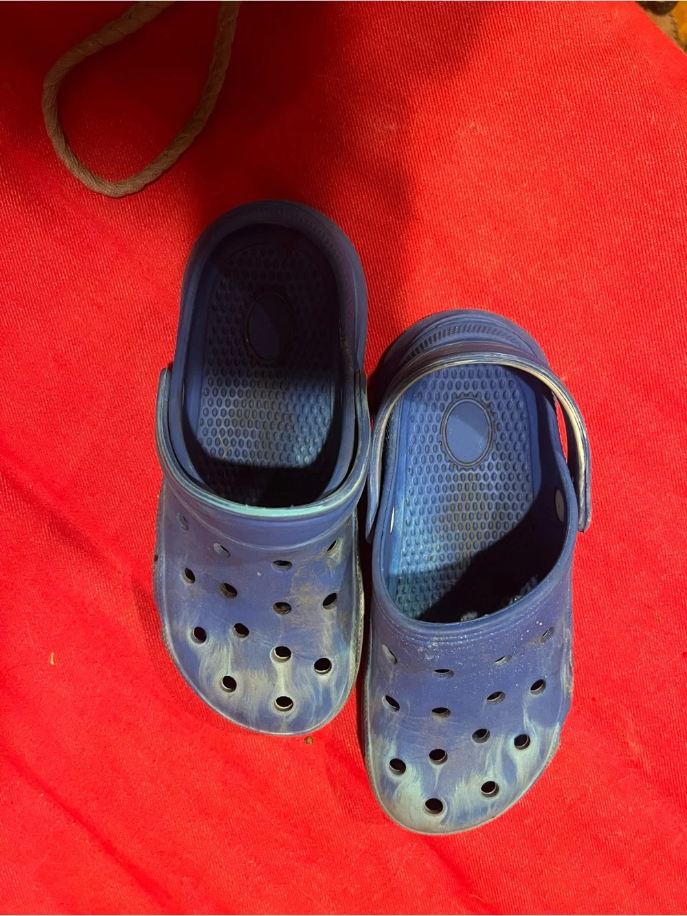 Kids Lightweight Blue Slip-On Sandal Clogs